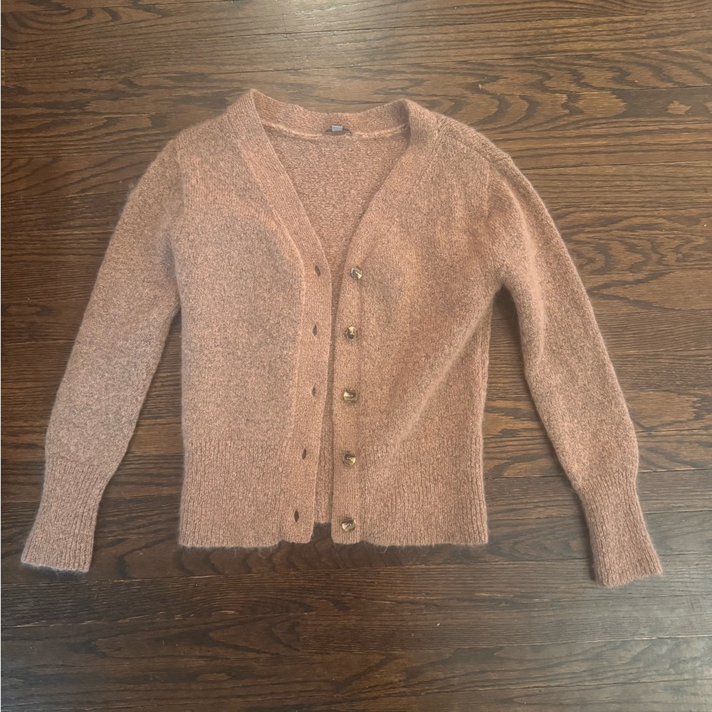 COS Chic Alpaca Merino Wool blend V-Neck Cardigan Size XS worn once $378